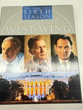 The West Wing: The Complete Sixth Season DVD Box Set - White, Blue, Gold